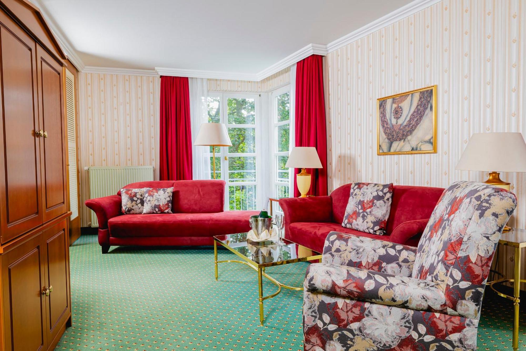 Hotel Am Schlosspark Gotha Exterior foto