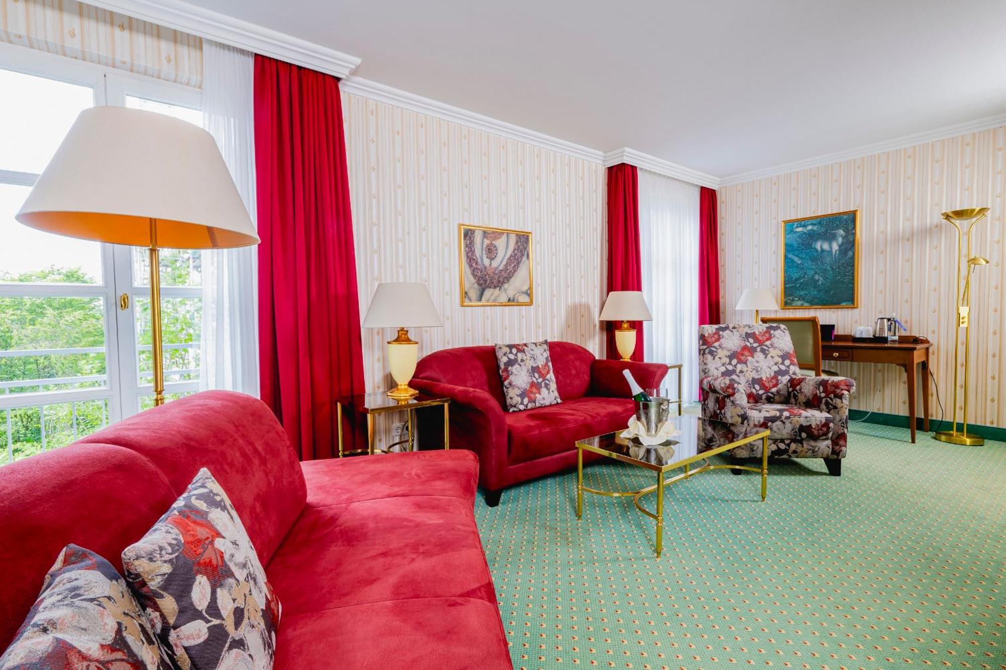 Hotel Am Schlosspark Gotha Exterior foto